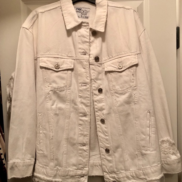 jeans jacket oversized zara